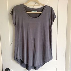 Maurices Gray Plain Tee- Size Small